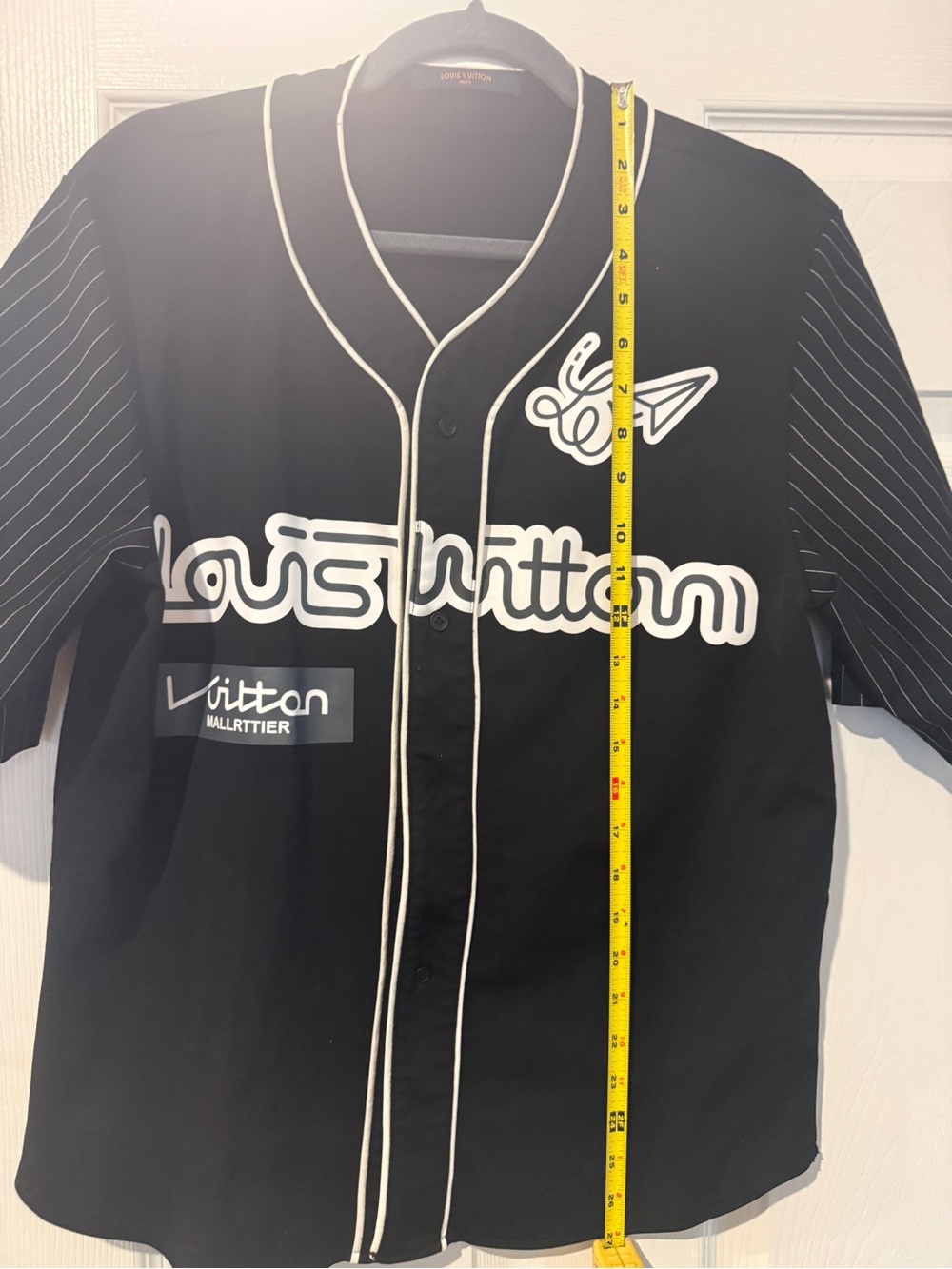 Louis Vuitton Black and White Jersey-Style Top - Picture 10 of 14